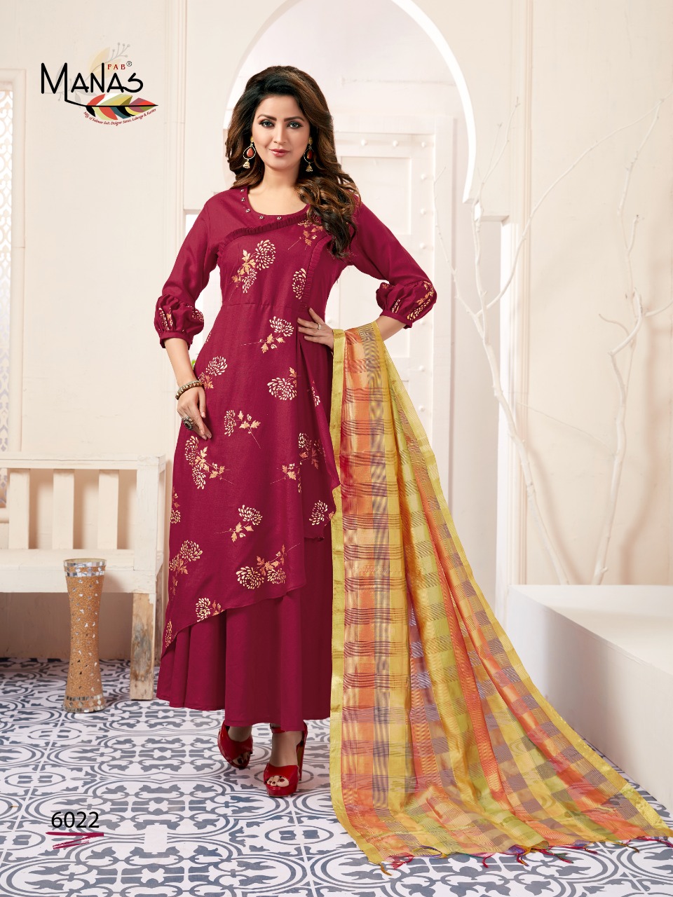 Manas Present Kiara Vol 3 Long Kurtis With Dupatta Catalogue