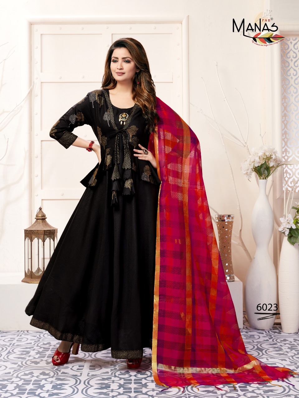 Manas Present Kiara Vol 3 Long Kurtis With Dupatta Catalogue