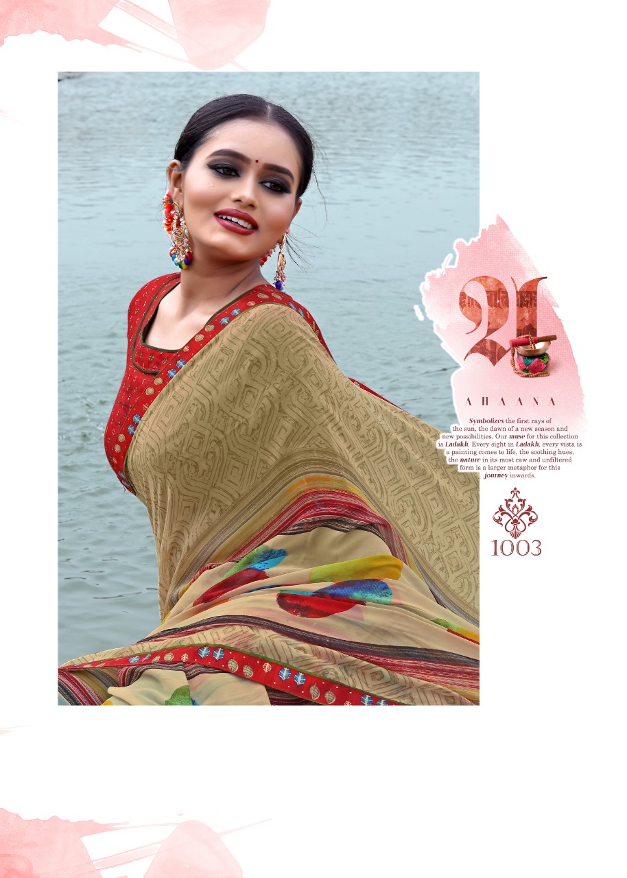 Manjari Casual Wear Sarees Catalogue