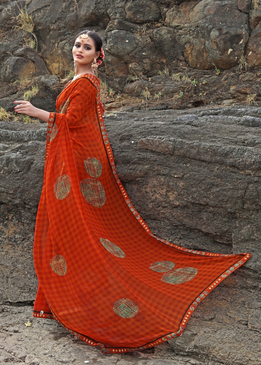 Manjari Casual Wear Sarees Catalogue