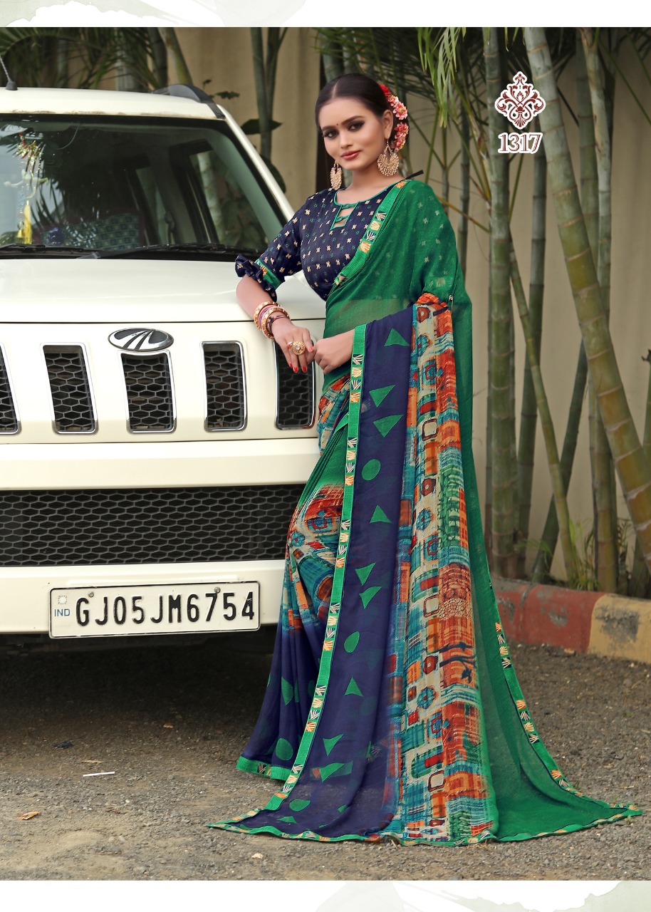Manjari Casual Wear Sarees Catalogue