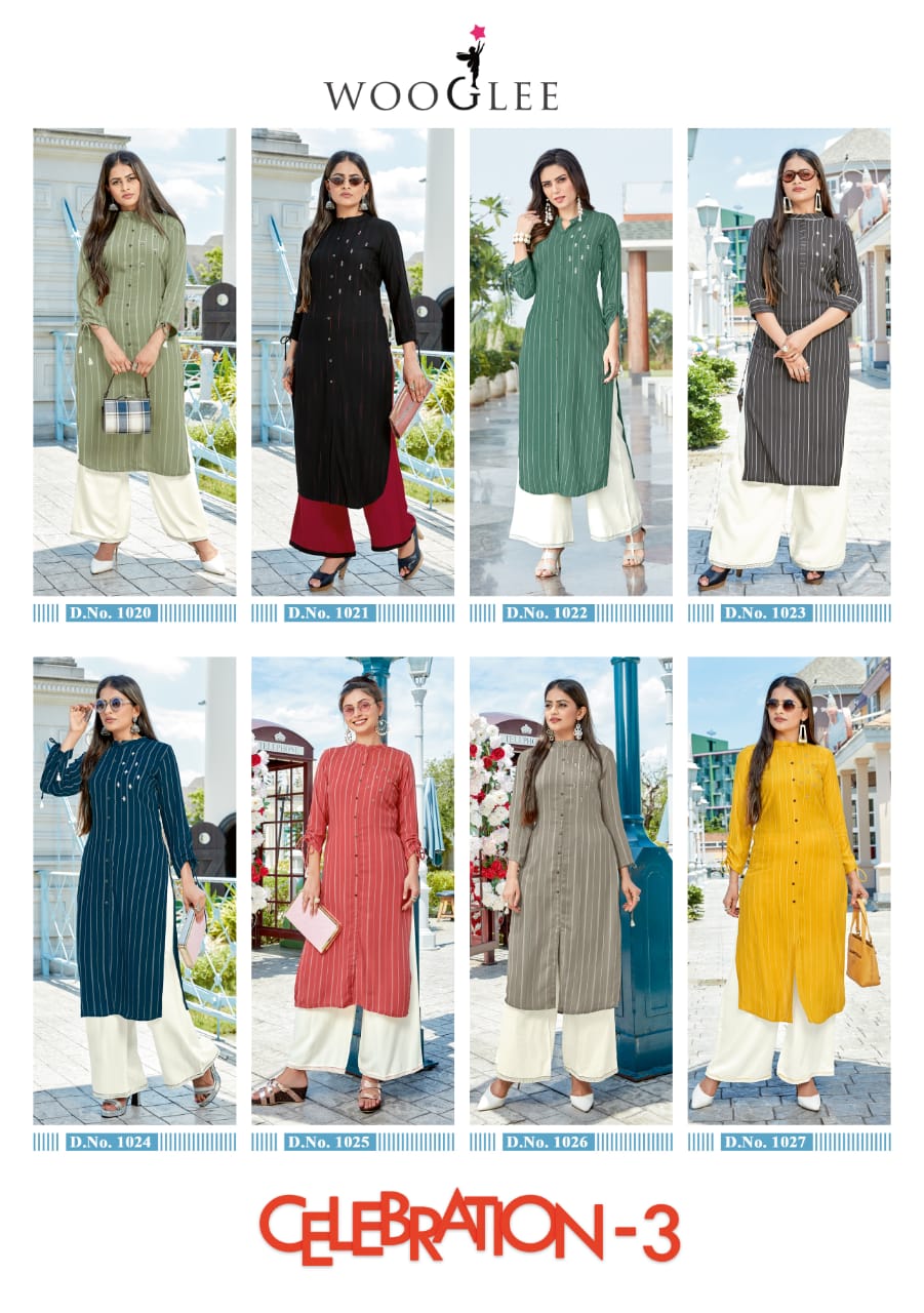 Mittoo Present Celebration Vol 3 Kurtis With Plazzo Catalogue