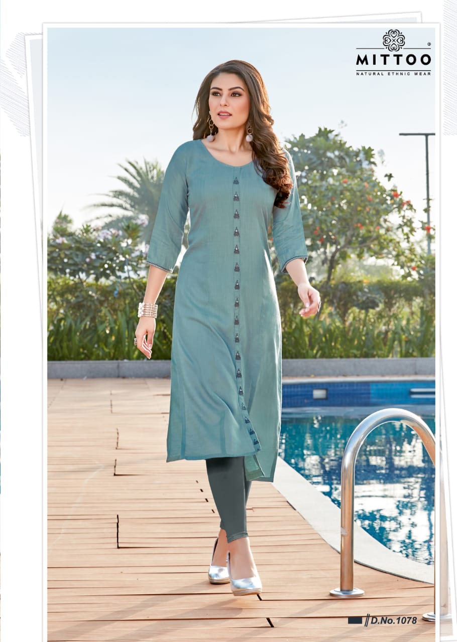 Mittoo Present Heer Vol 2 Kurtis Catalogue Discount 2%
