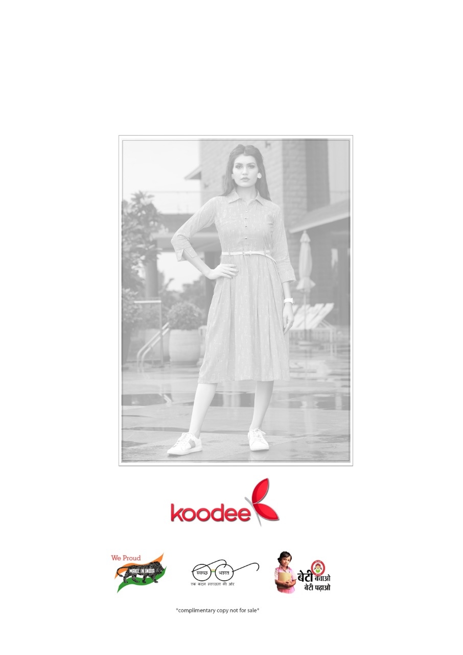 Koodee Present Honeymoon Festival  Wear Kurtis Collection
