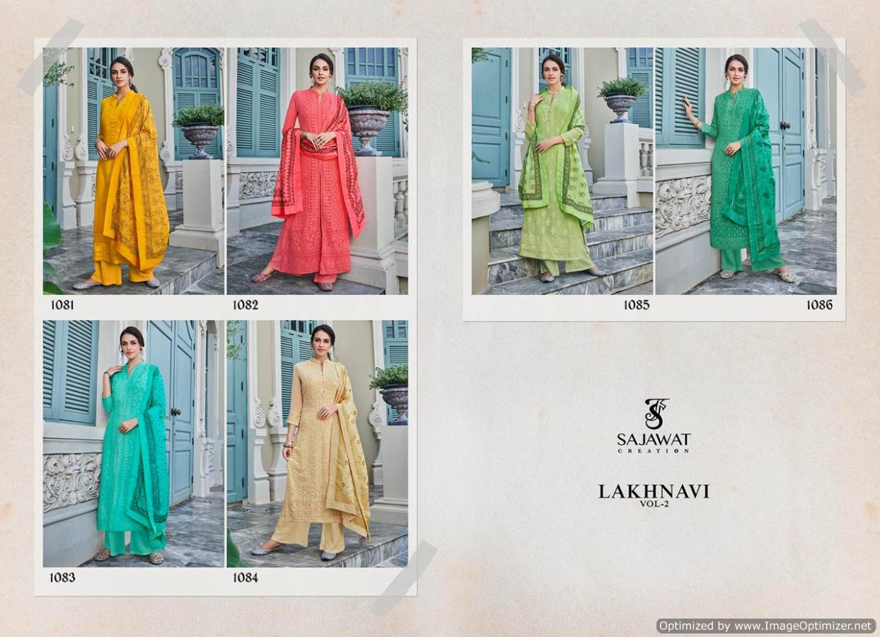 Sajawat Present Lakhnavi Vol 2 Ready Made Collection