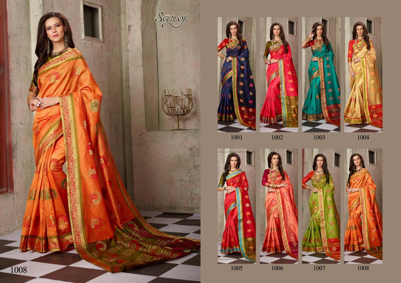 Saroj Present Anamika Sarees Catalogue