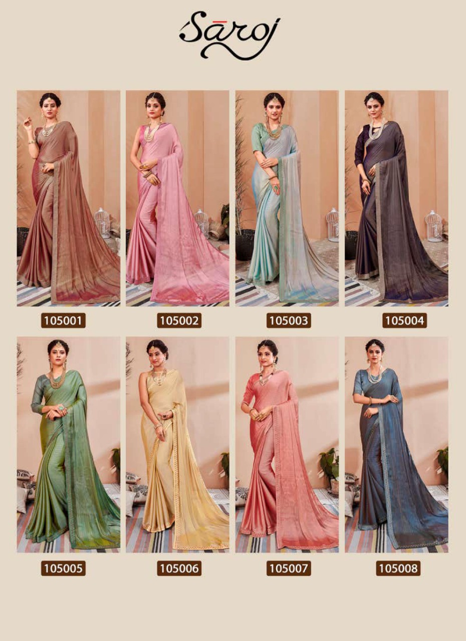 Saroj  Present Monali Festival Wear Sarees Catalogue