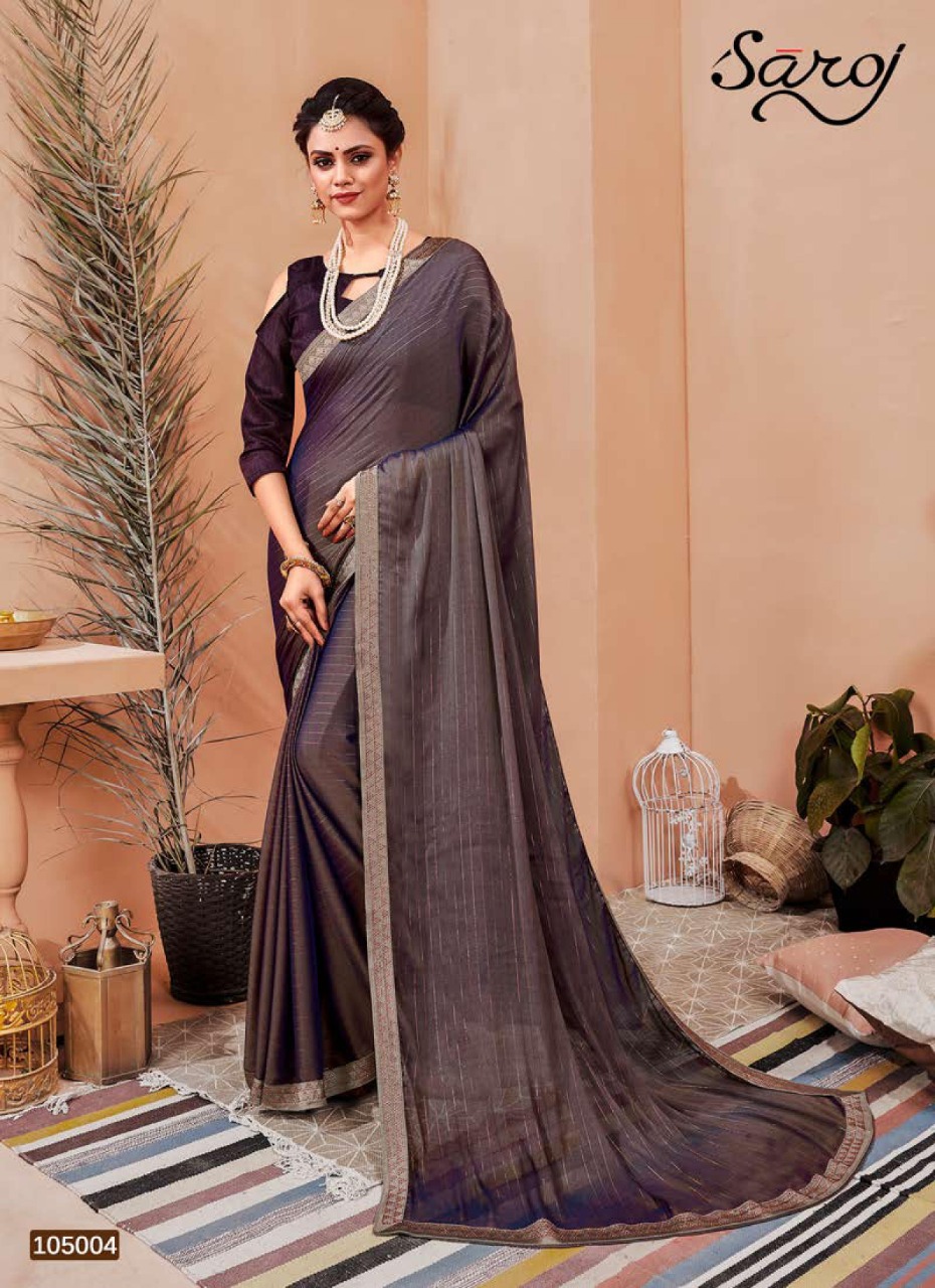 Saroj  Present Monali Festival Wear Sarees Catalogue