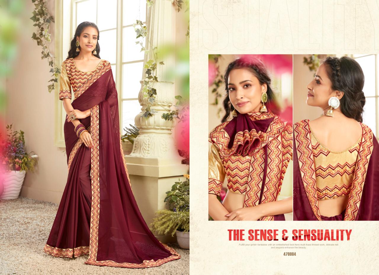 Saroj Present Norita Sarees Catalogue