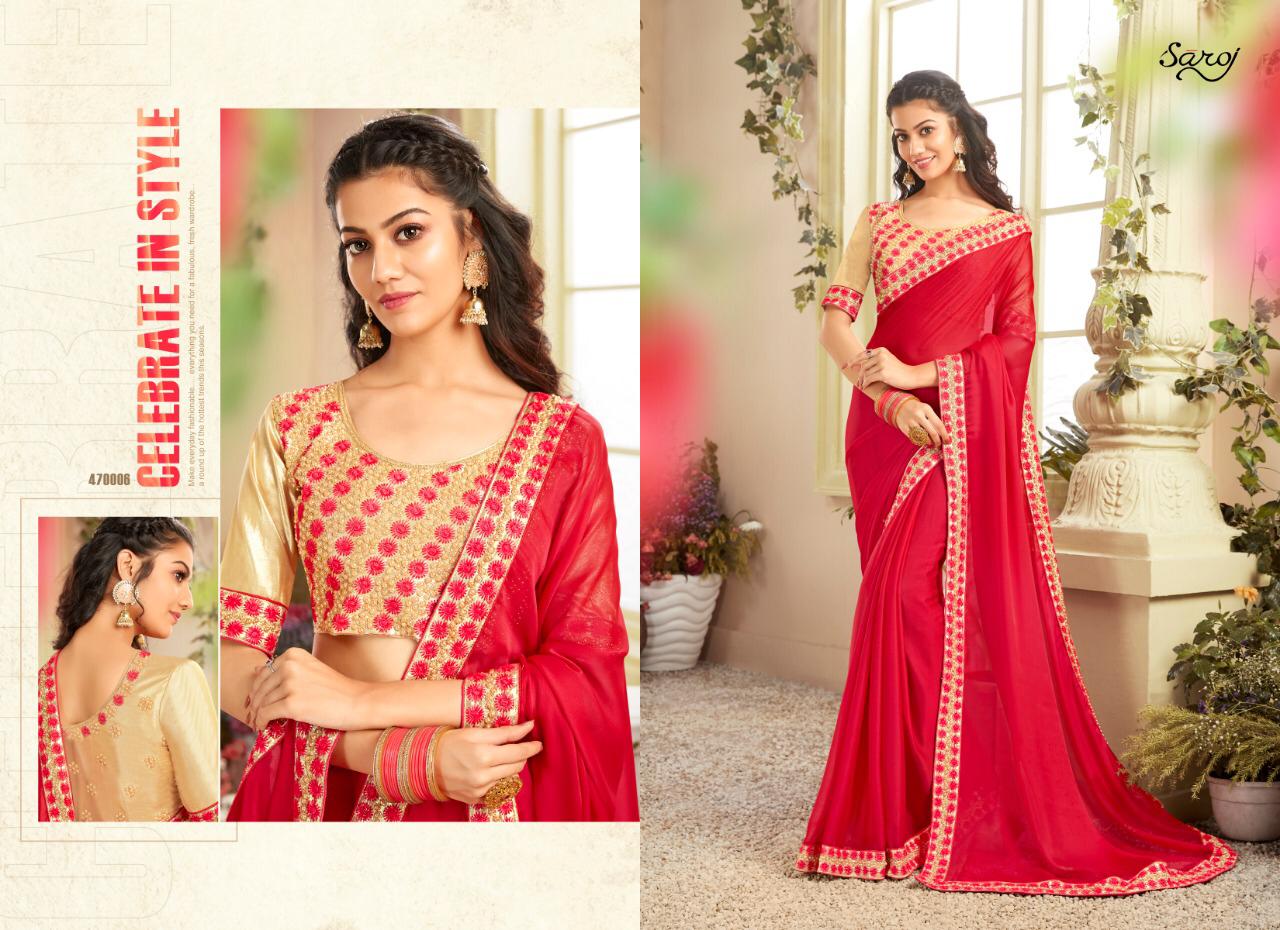 Saroj Present Norita Sarees Catalogue
