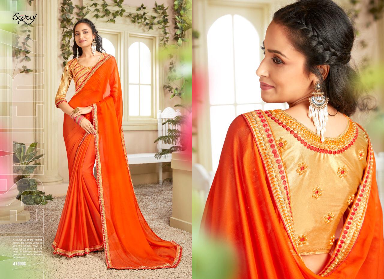 Saroj Present Norita Sarees Catalogue
