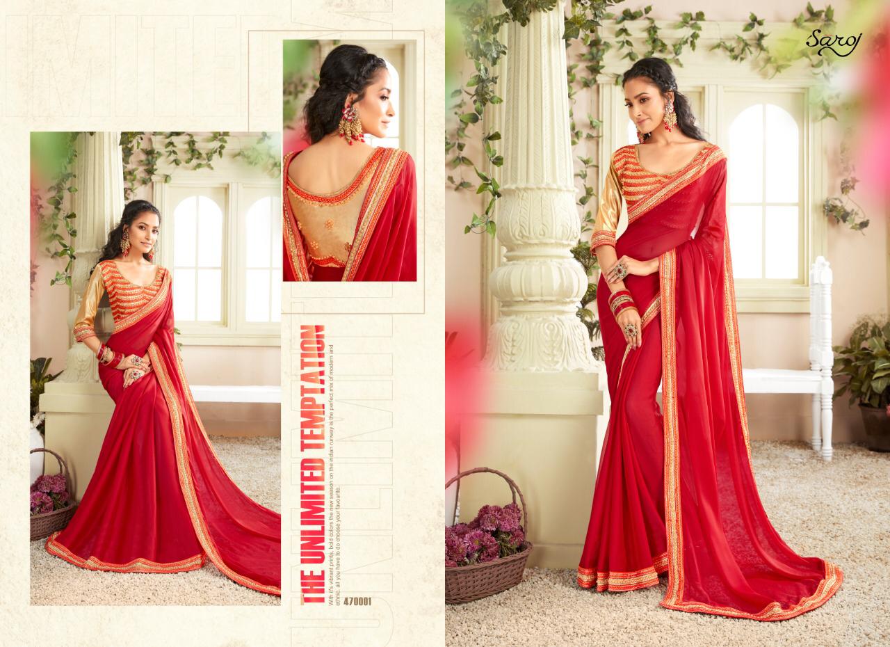 Saroj Present Norita Sarees Catalogue