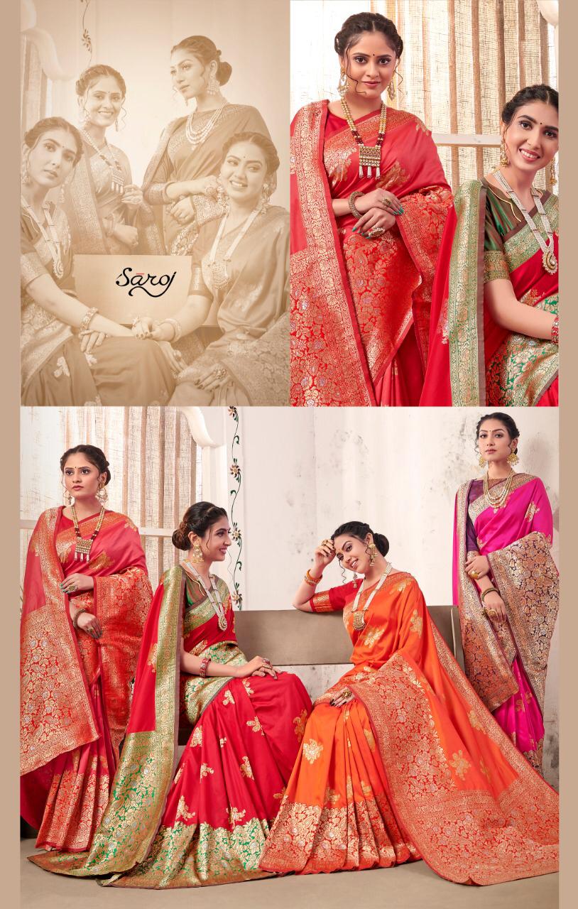 Saroj Present Solah Shrigar Silk Vol 2 Sarees Catalogue