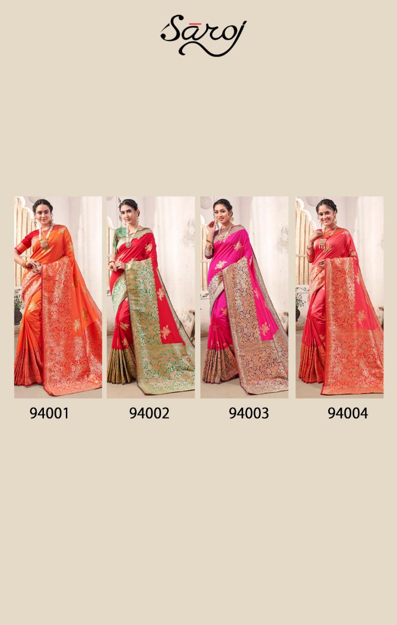 Saroj Present Solah Shrigar Silk Vol 2 Sarees Catalogue