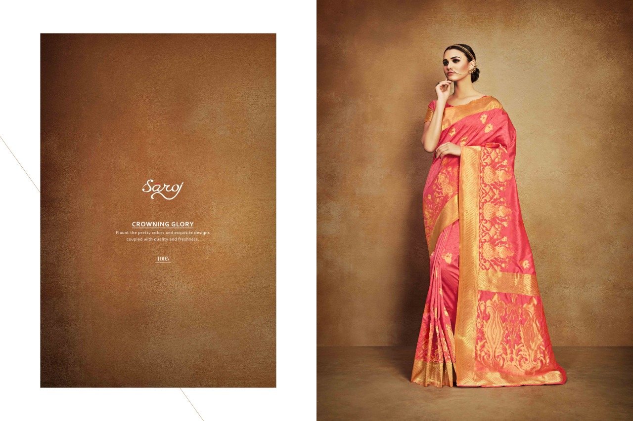 Saroj Present Veentage Sarees Catalogue