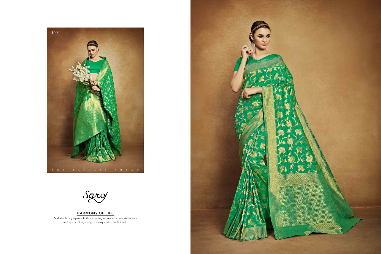 Saroj Present Veentage Sarees Catalogue