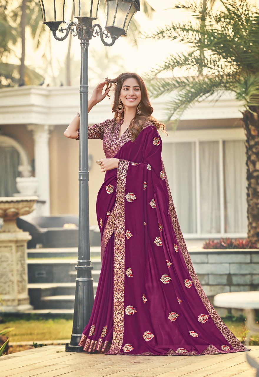 Shangrila Present Delight Weeding Wear Saress Catalogue