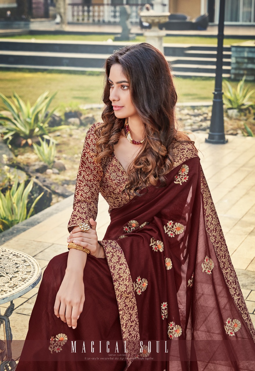 Shangrila Present Delight Weeding Wear Saress Catalogue