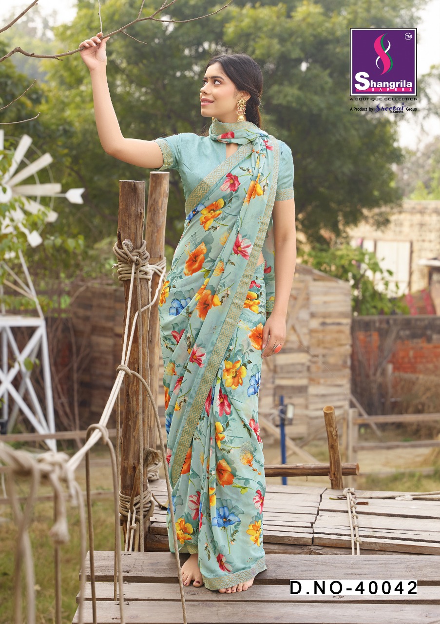 Shangrila Present Nirvana Vol 5 Sarees Catalogue