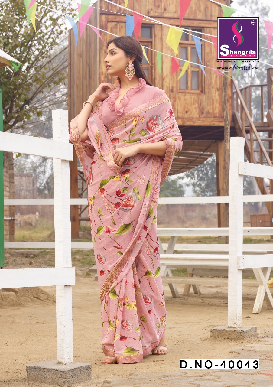 Shangrila Present Nirvana Vol 5 Sarees Catalogue