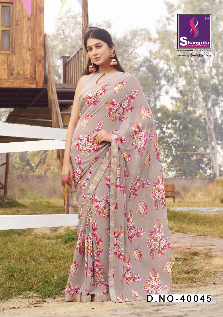 Shangrila Present Nirvana Vol 5 Sarees Catalogue