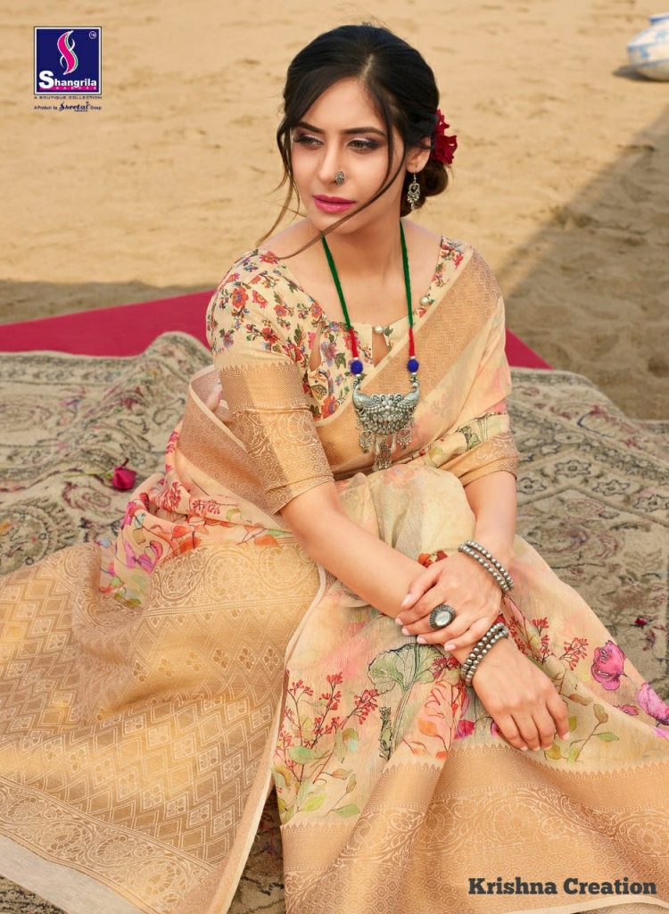 Shangrila Present Spring Digital Vol 2 Saress Catalogue