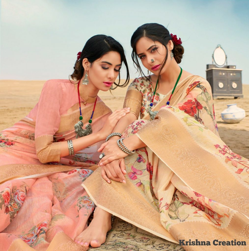 Shangrila Present Spring Digital Vol 2 Saress Catalogue