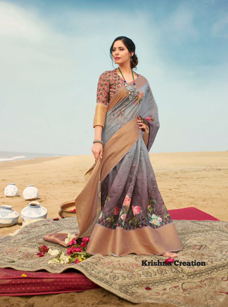 Shangrila Present Spring Digital Vol 2 Saress Catalogue
