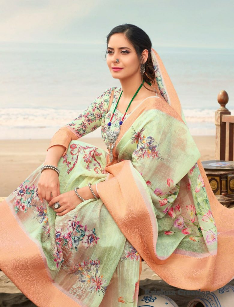 Shangrila Present Spring Digital Vol 2 Saress Catalogue