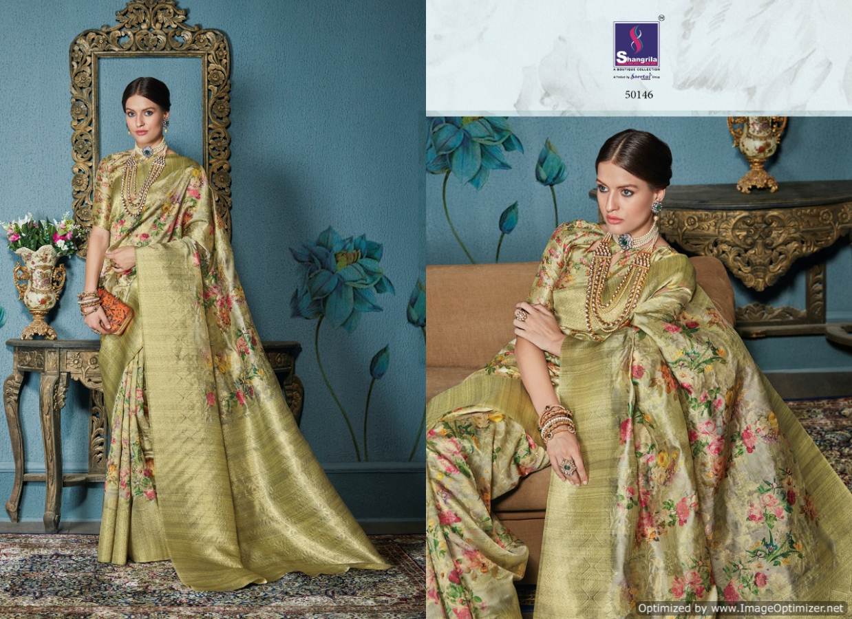 Shangrila Present Astha Sarees Catalogue