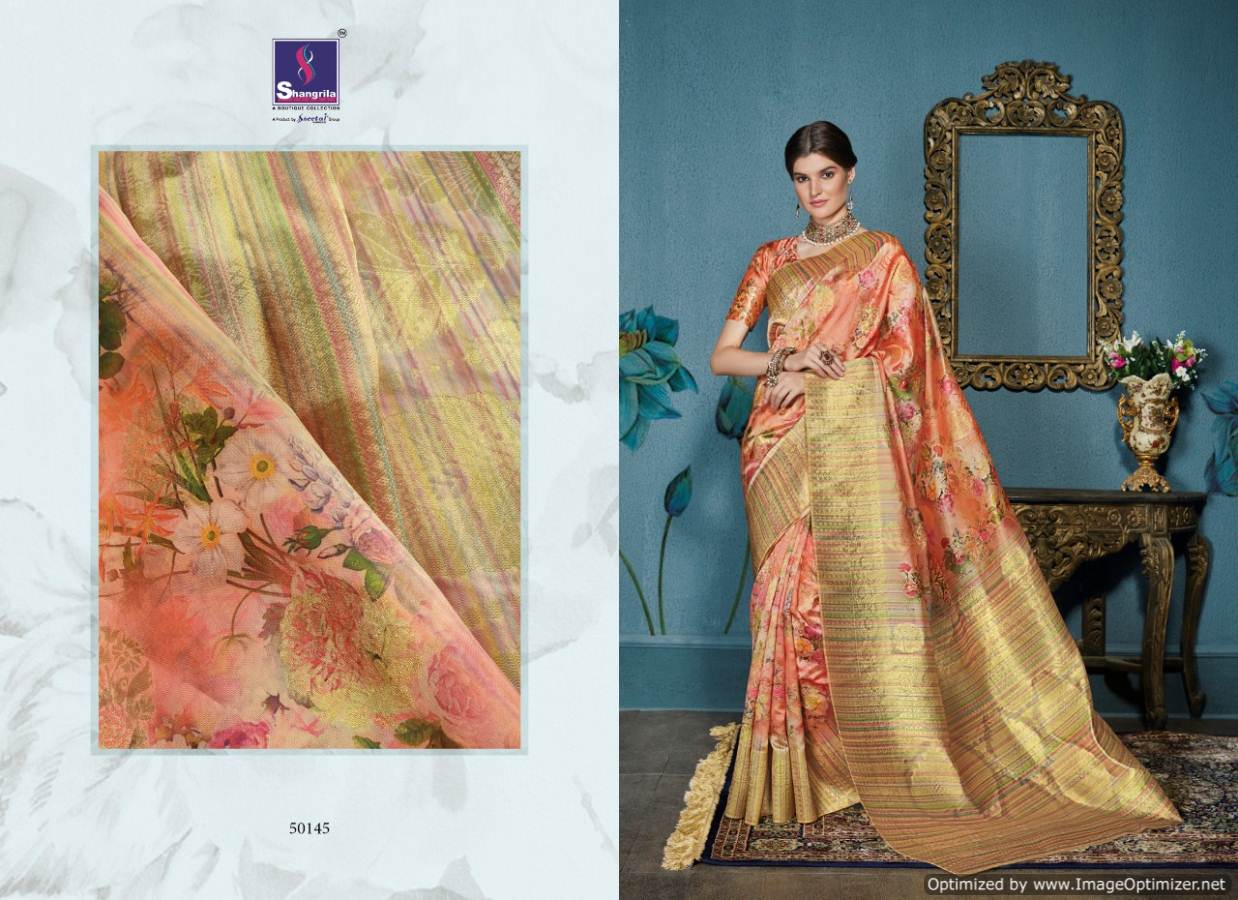 Shangrila Present Astha Sarees Catalogue