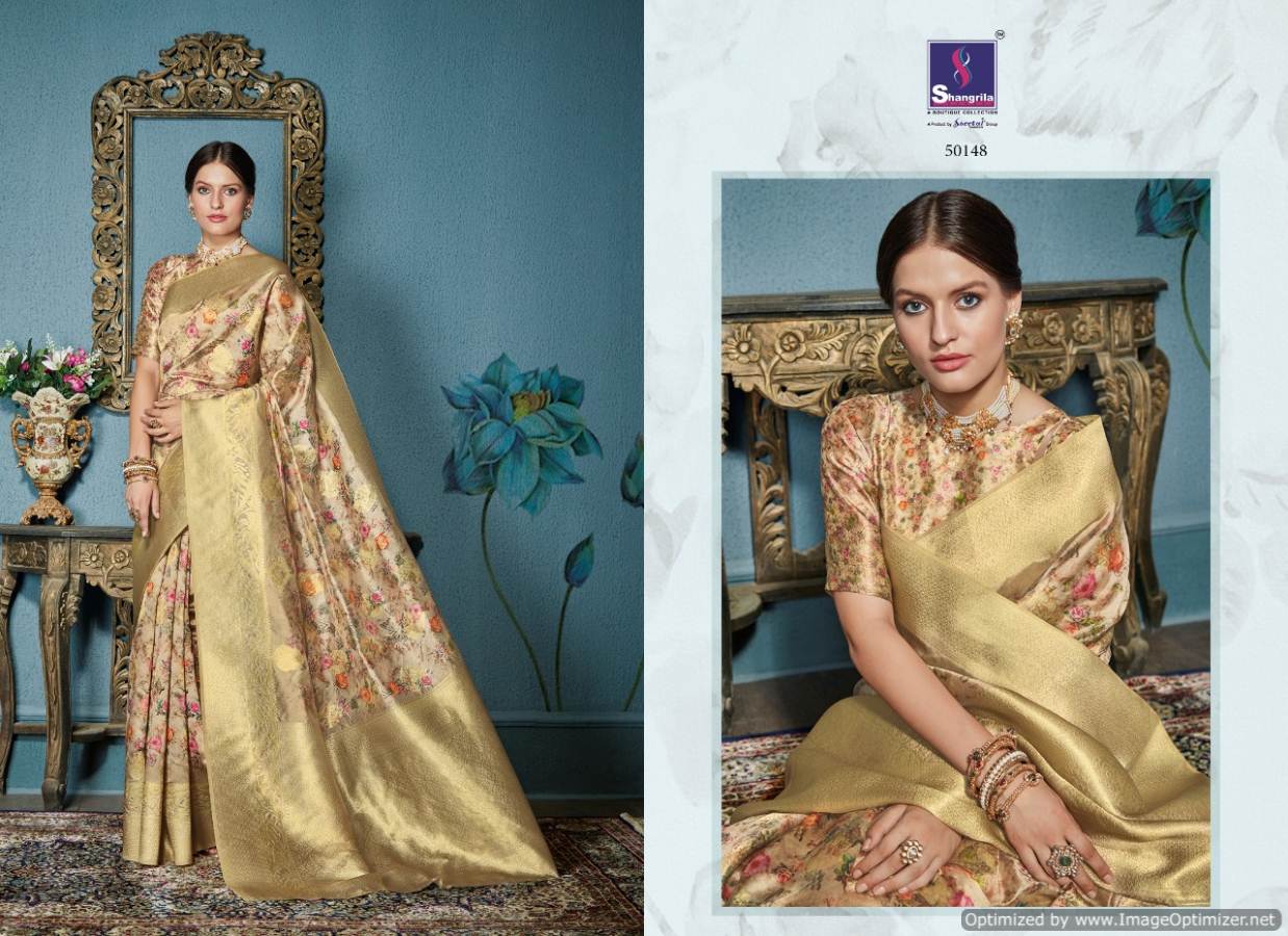 Shangrila Present Astha Sarees Catalogue