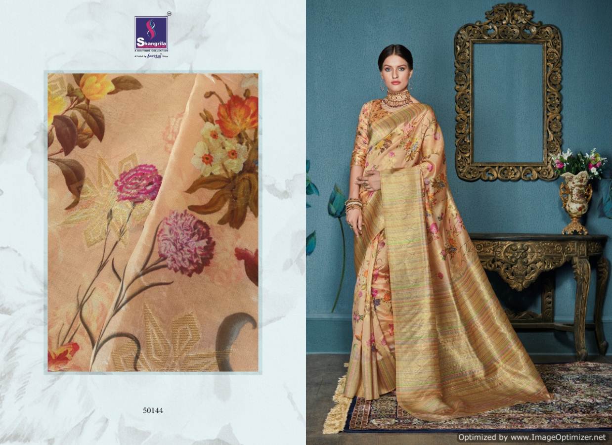 Shangrila Present Astha Sarees Catalogue
