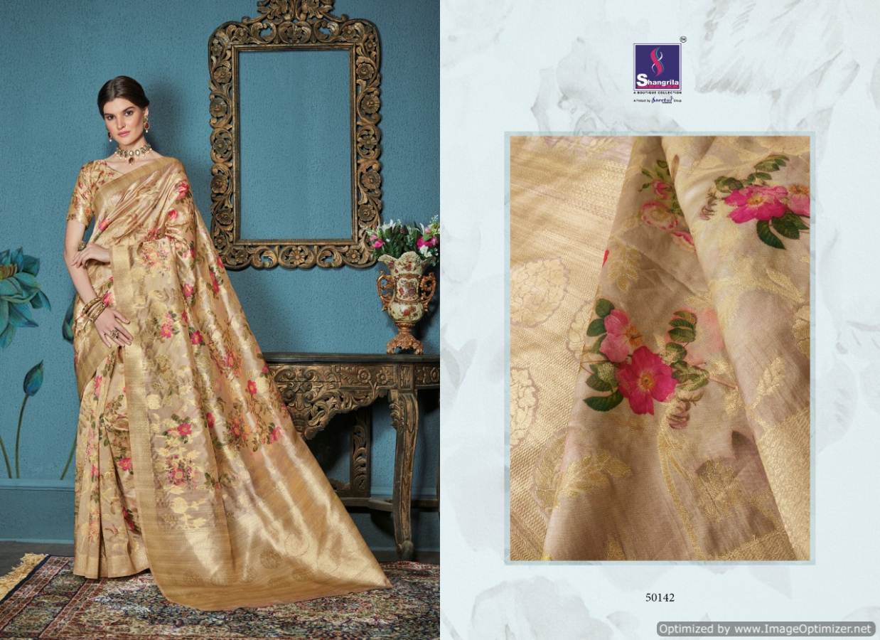 Shangrila Present Astha Sarees Catalogue