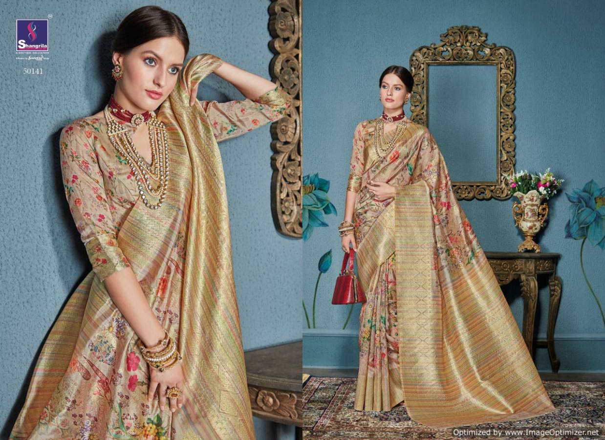 Shangrila Present Astha Sarees Catalogue