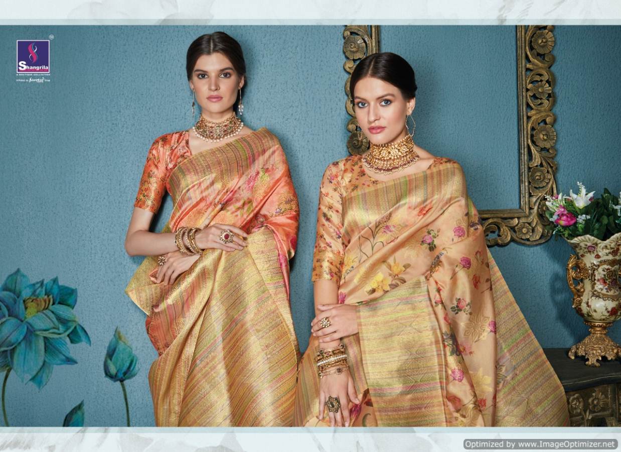 Shangrila Present Astha Sarees Catalogue