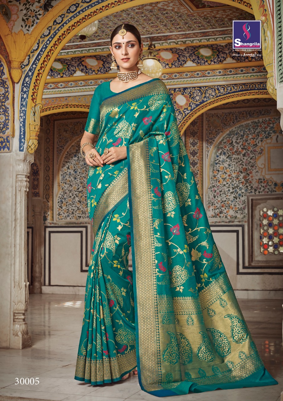 Shangrila  Present Jhalak Silk Sarees Catalogue