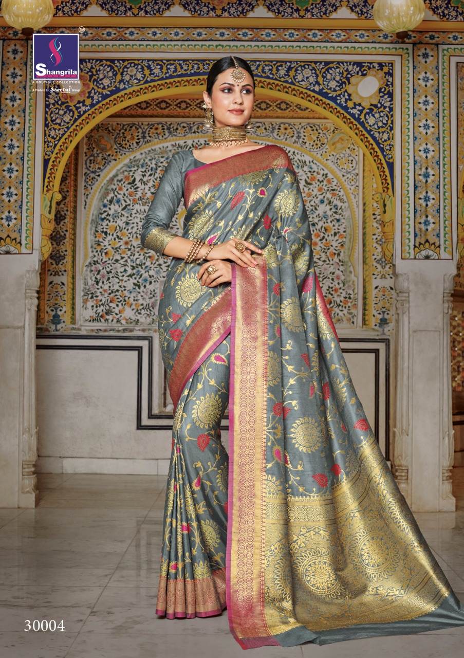 Shangrila  Present Jhalak Silk Sarees Catalogue