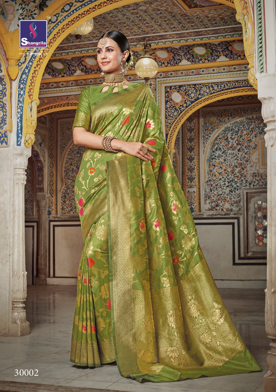 Shangrila  Present Jhalak Silk Sarees Catalogue