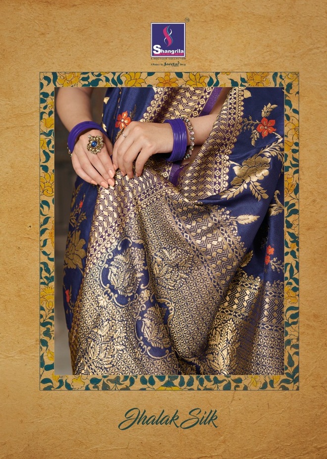 Shangrila  Present Jhalak Silk Sarees Catalogue