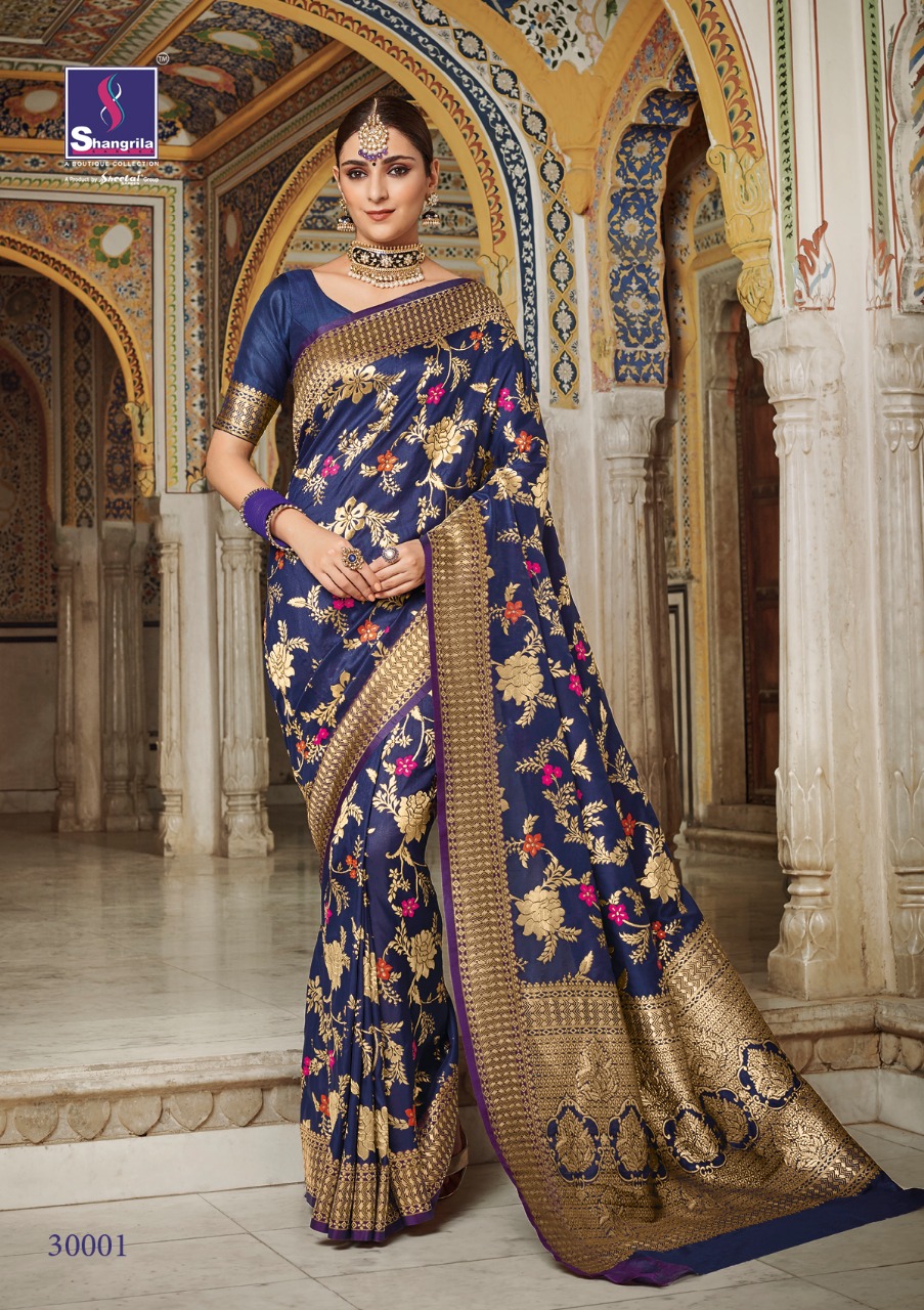 Shangrila  Present Jhalak Silk Sarees Catalogue