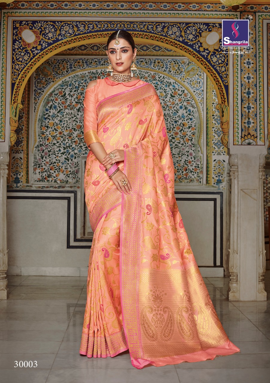 Shangrila  Present Jhalak Silk Sarees Catalogue