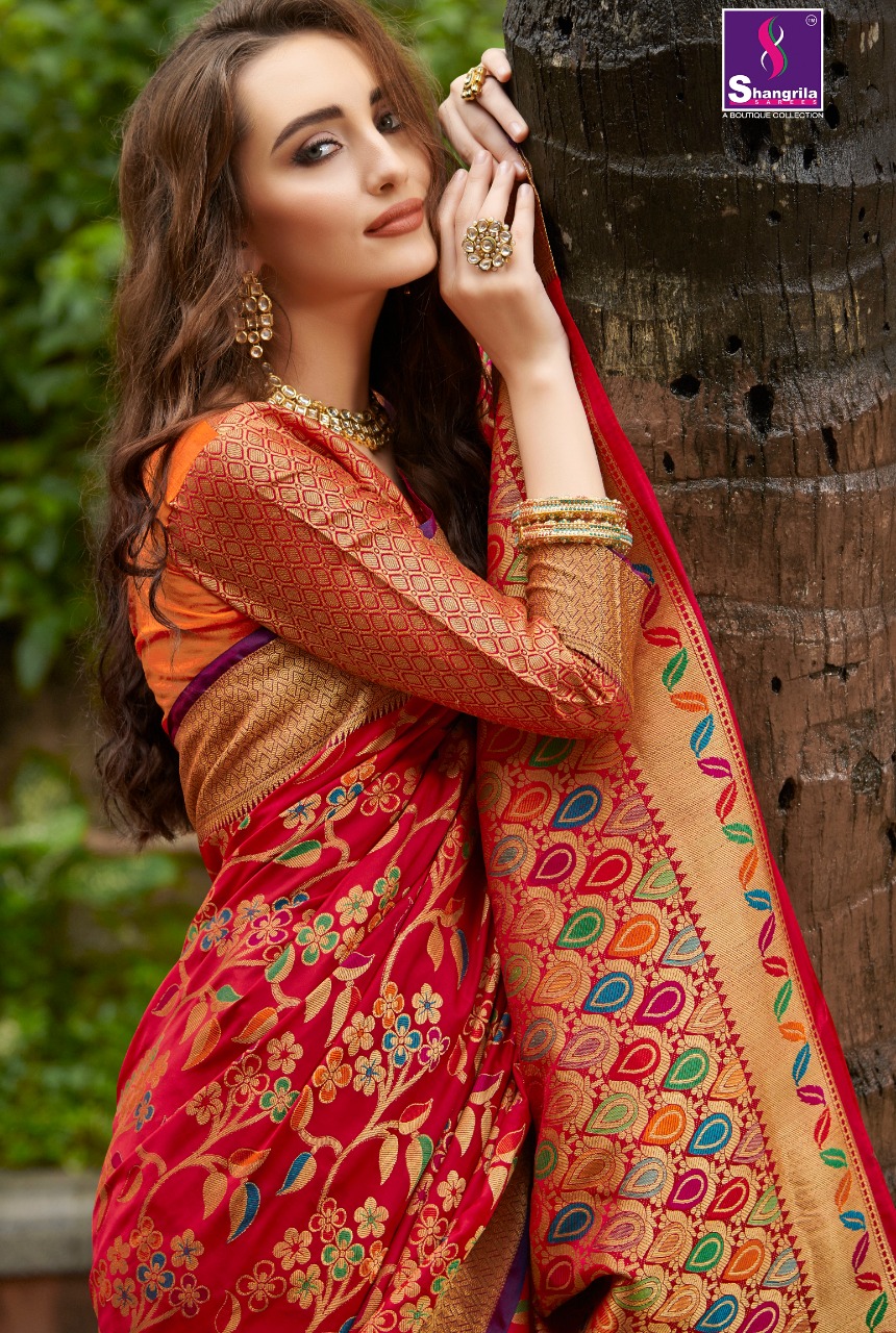 Shangrila Present Undari Silk Vol 2 Sarees Catalogue