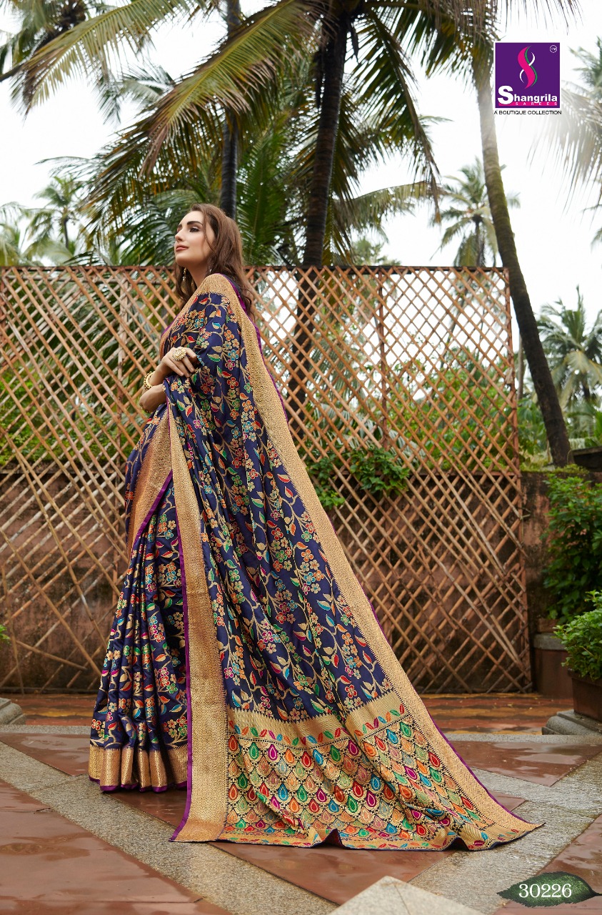 Shangrila Present Undari Silk Vol 2 Sarees Catalogue