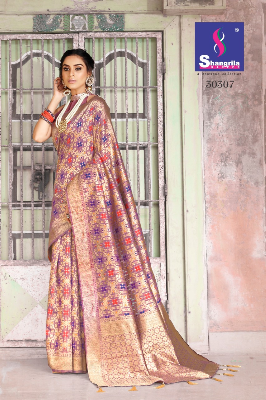 Shangrilla Present Maryan Silk Sarees Catalogue
