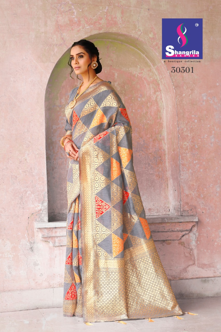 Shangrilla Present Maryan Silk Sarees Catalogue