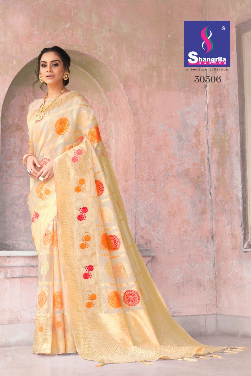 Shangrilla Present Maryan Silk Sarees Catalogue