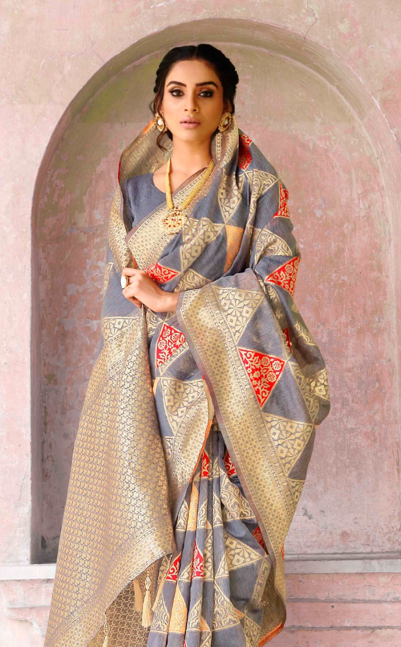 Shangrilla Present Maryan Silk Sarees Catalogue