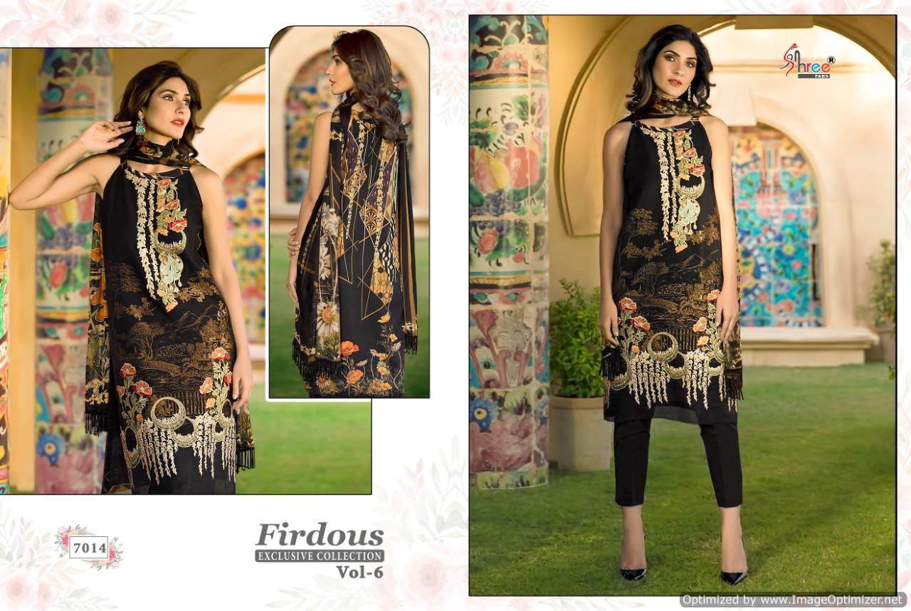 Shree Present Firdous Exclusive Collection Vol 6 Pakistani Suits