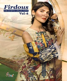 Shree Present Firdous Exclusive Collection Vol 6 Pakistani Suits
